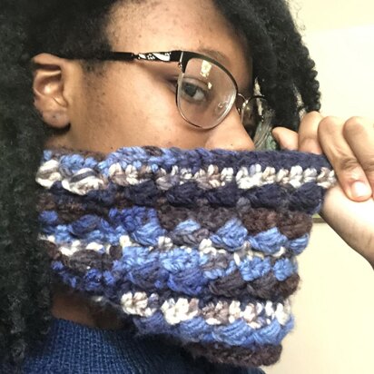 Blueberry Crumble Cowl