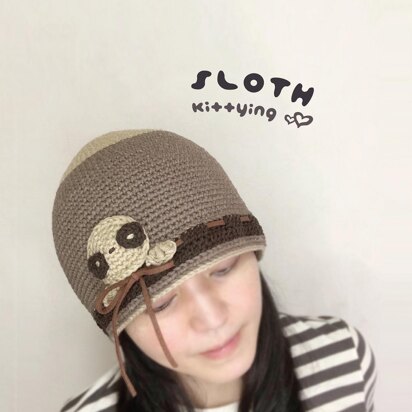 Sloth Adult Beanie / Hat / Bucket / Cap / Toque by Kittying