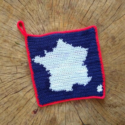 France Potholder