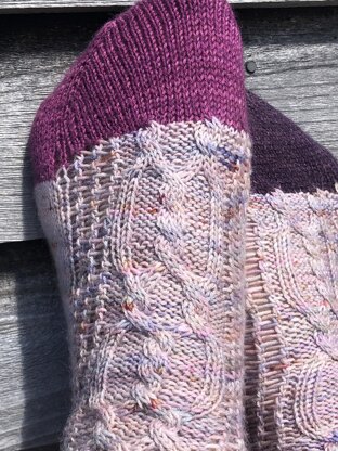 Twisted Lace Socks