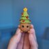 Tiny Christmas tree amigurumi