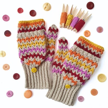 Pick and Mix convertible mittens