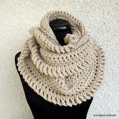 Circle Infinity Scarf Unique Design