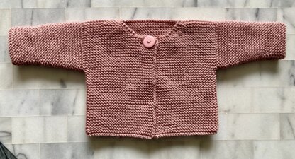 Simple Baby Cardigan