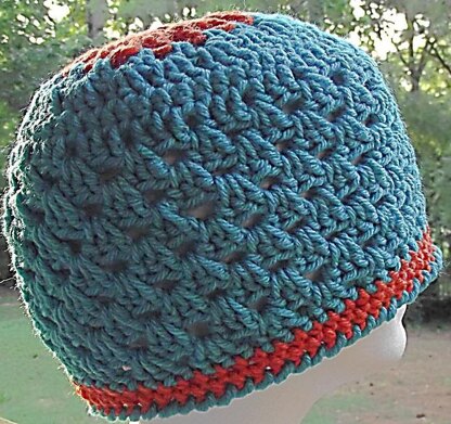 Mandala Hat Crocheted Pattern