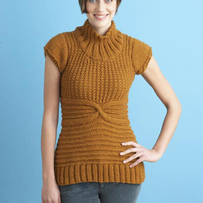 Ginger Sweater in Lion Brand Wool-Ease Chunky - 80928AD