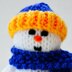 Percy the Snowman Doll Knitting Pattern - Toy Knitting Pattern