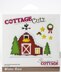 CottageCutz Dies - Winter Barn, 3.1"X2.5"