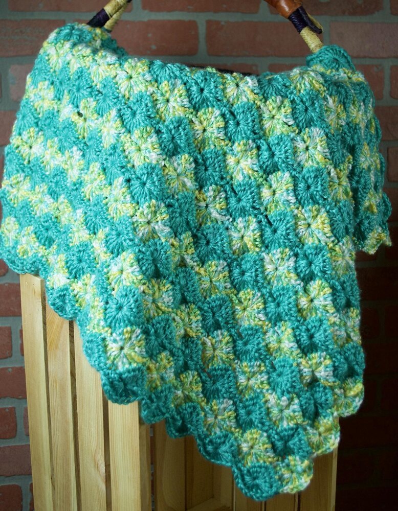 Starburst baby blanket pattern hot sale