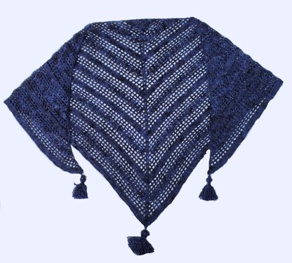 Texas Bluebonnet Shawl