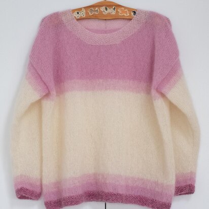 Ombre Mohair Sweater