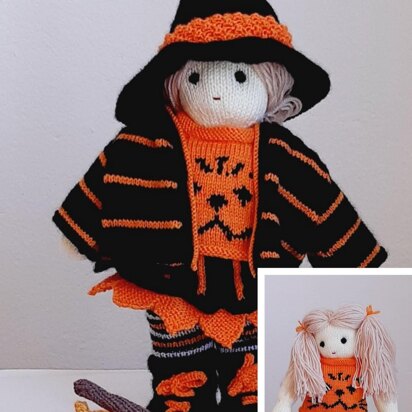 Daisy Halloween - knitting pattern