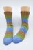 Striped Ribbed Tube Socks