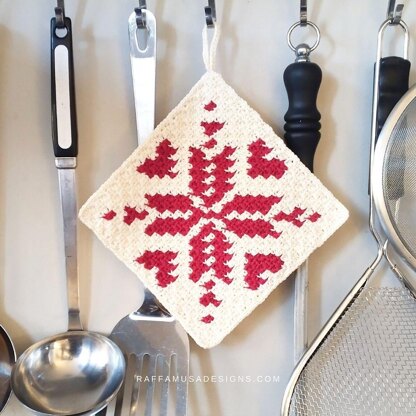 Nordic Christmas Potholder