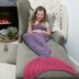 Bulky & Quick Mermaid Blanket