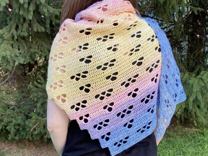 Lighter Than Air Shawl