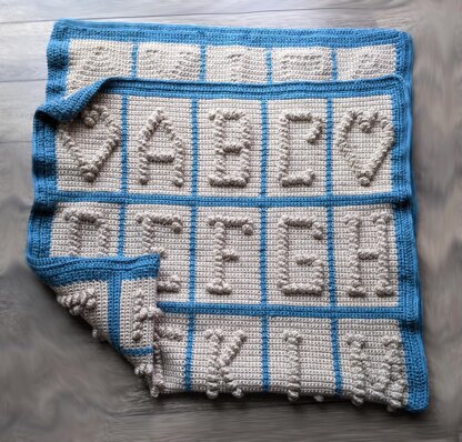 The crochet abc blanket