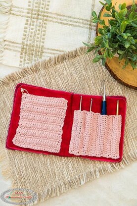 Zippered Crochet Hook Case