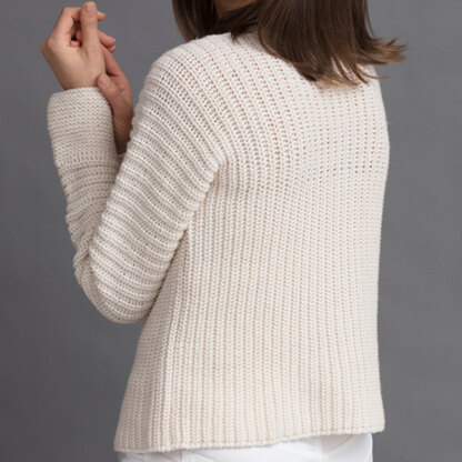 String Janet Ribbed Cardigan PDF