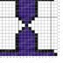Beginner-friendly Blue White Mosaic 14/24" Pillow C2C Crochet Pattern
