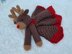 Rudolph The Reindeer Baby Lovey Crochet Pattern