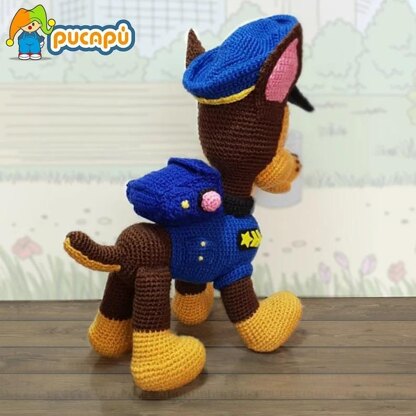 Chase Paw Patrol Amigurumi