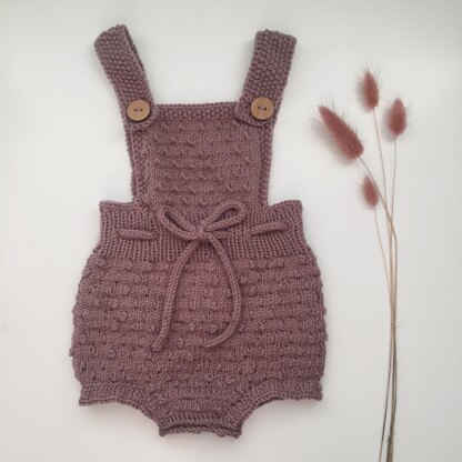 Saga knitted romper