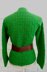 Emerald Peplum Cardigan