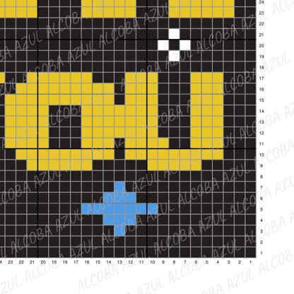 Star Wars May The 4th Be With You Home Decor Blanket C2C Crochet Pattern