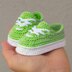 Color baby sneakers