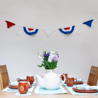 4th of July Bunting Garland