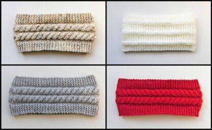 BONNIE Cabled Earwarmer Headband