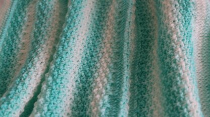 Mint Sorbet Baby Blanket