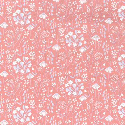Rose & Hubble Cotton Poplin Printed - Floral Rose