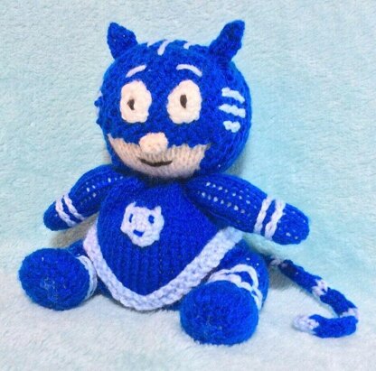 Catboy (PJ Masks) choc orange cover / toy