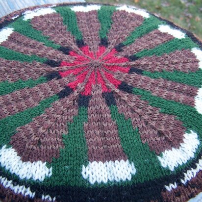 Turkey Tam - knitting pattern