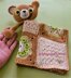 Bear Lovey blanket Oscar