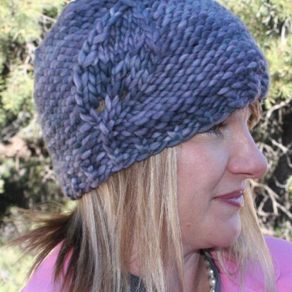 The Great and Mighty Leaf Hat - knitting pattern