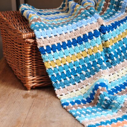 Granny Block Baby Blanket