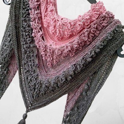 Vela Flower Friend Shawl