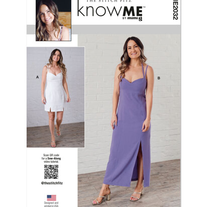 Know Me Misses' Dress in Two Lengths ME2032 - Sewing Pattern
