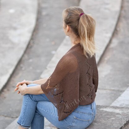 Lace Zigzag Shrug Bolero