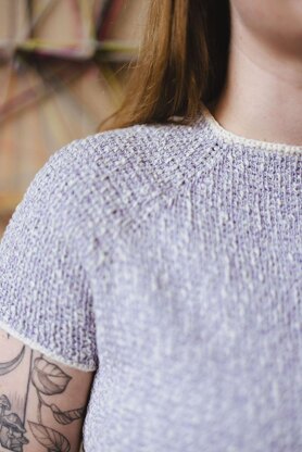 Amethyst Raglan Tee