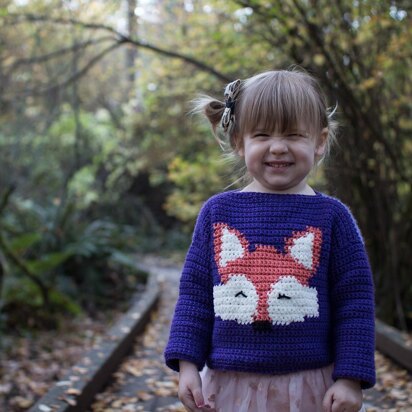 Woodland Fox Pullover