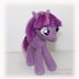 Twilight Sparkle Pony Horse Crochet Pattern