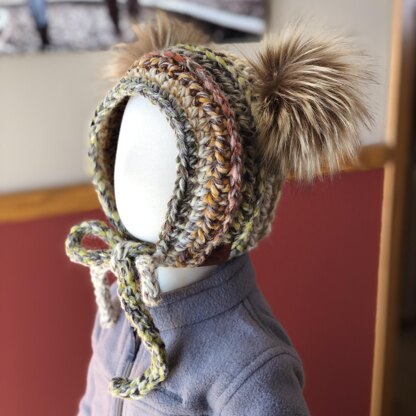 Double Pom Bonnet