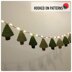 Mini Christmas Tree Garland