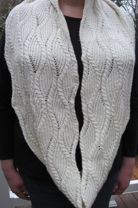 Haifa Brioche Cabled Cowl