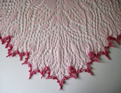 Sapphire Alluvium Shawl