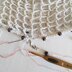 Beaded Net Mesh Beach Hat